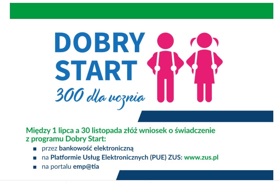 Read more about the article Dobry Start od ZUS